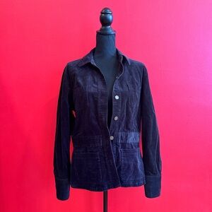 Jones Spoet Black Corduroy Jacket